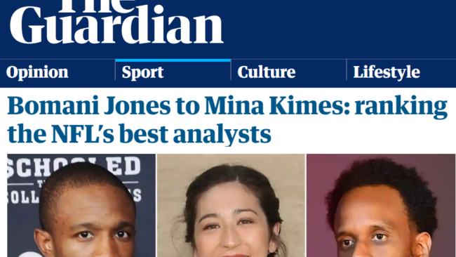 Bomani Jones to Mina Kimes: Ranking the NFL’s best analysts